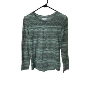 Columbia long sleeve layering top size medium